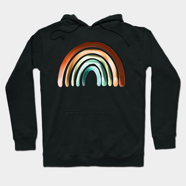 chocolate rainbow Hoodie by ceklishop